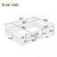 Queen Floor bed with Heightened Fence and bookshelf-286043229