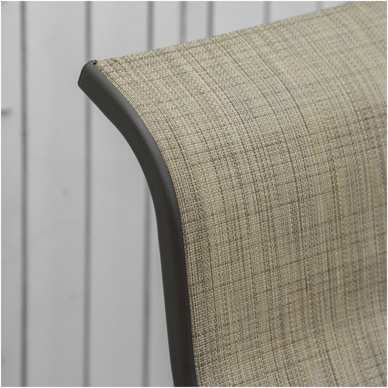 Fauteuil oscillant d'extérieur Outsunny