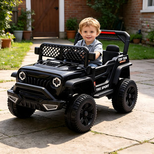 12V Kids Electric Ride-On Car with Remote Control & Swing Function | Battery-Powered Riding Toy for 3-6 Year Old Boys/Girls