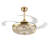 Keivah 42" Ceiling Fan with LED Light and Remote Control