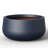 20 in. Concrete Gray(Upgraded Interior) Large Cement Round Planter/ Pot Indoor&Outdoro Planter Bowl with Drainage Hole-637032454-541061314