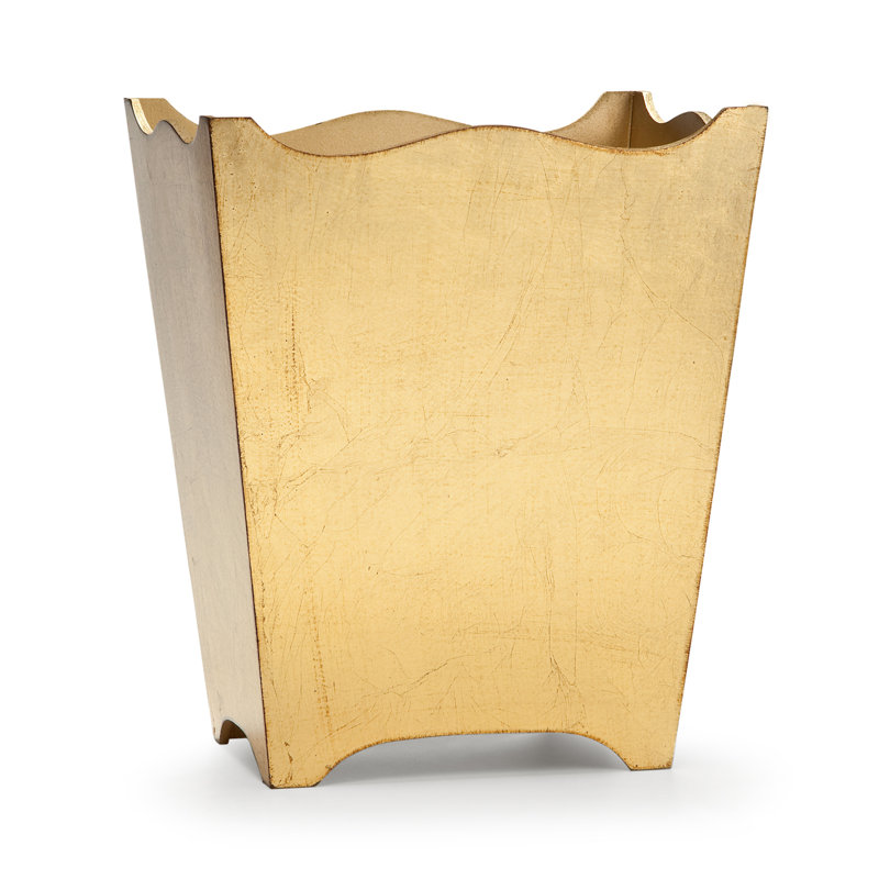 Classico 3 Gallons Waste Bin, Antique Gold