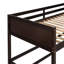 Lit mezzanine en bois massif avec échelle-1292527038