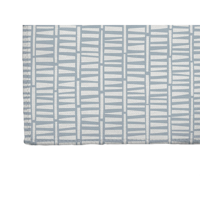Heritage Haven Kids Play Mat, Slate Blue/Blue, Rectangle 48" x 72"