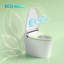 Toilette intelligente CRESTLE avec bidet, chasse d'eau automatique, modes de bidet multiples, séchoir à air, siège chauffant, veilleuse, capteur de pied et plus, télécommande brute de 12 po (télécommande incluse)