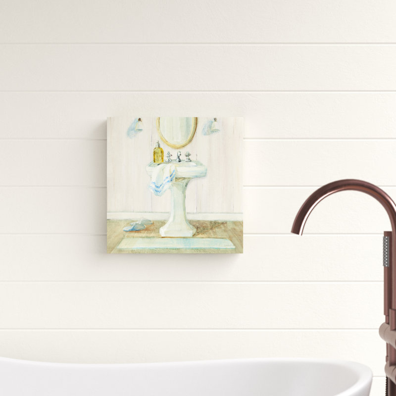 «Farmhouse Sink» par Danhui Nai, reproduction d'art sur toile tendue, H 12 po x l 12 po