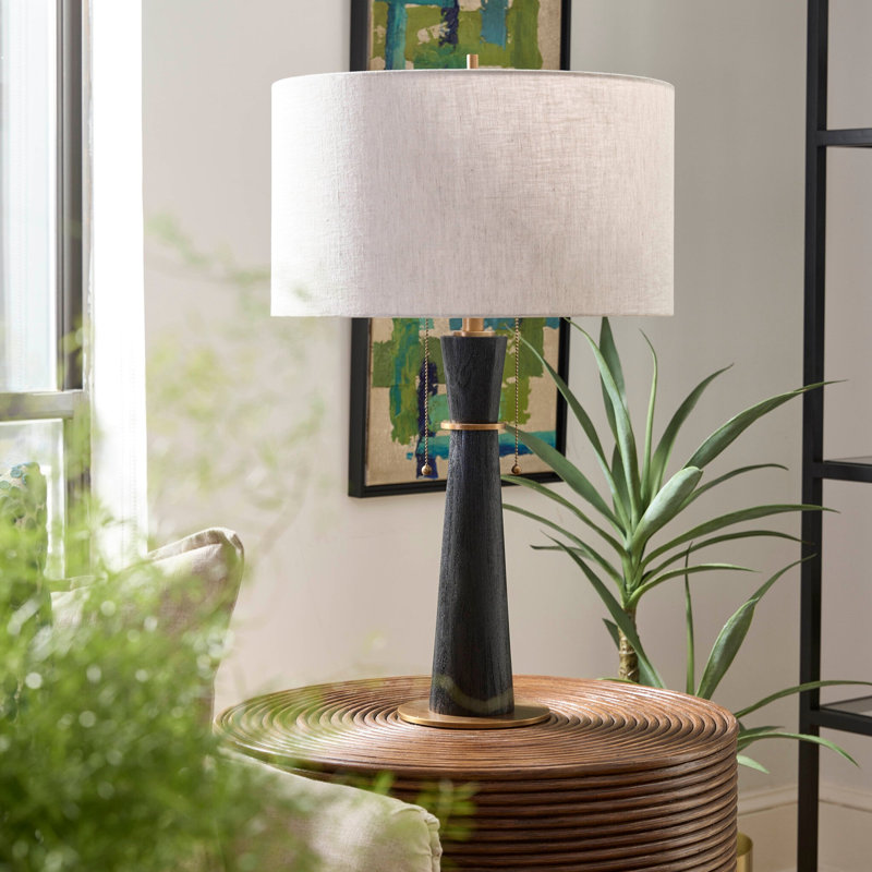 Papeete Pedestal End Table
