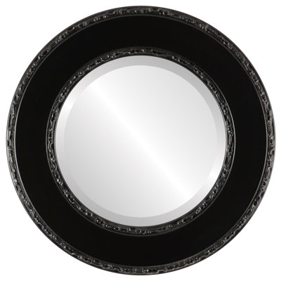 Richas Wood Flat Wall Mirror