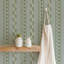 Lady Charlotte Botanic Stripe 10' L x 24" W Peel and Stick Wallpaper Roll-1484124925-1524232410-1524232404