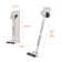 Cordless Vacuum Cleaner and Charging Tower with HEPA Filter