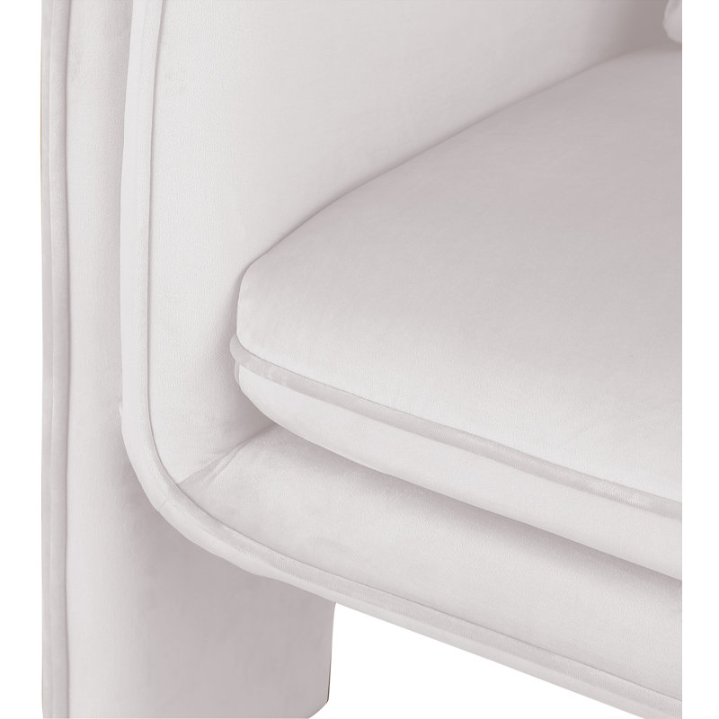 Sloan 34.5'' Wide, Cream Velvet