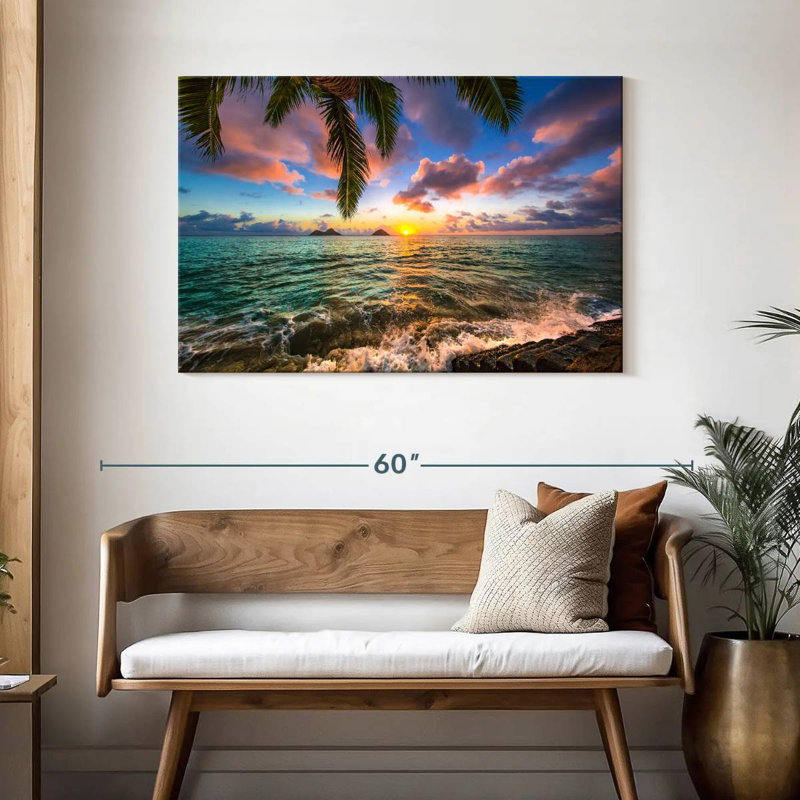 Ravi Lanikai Sunrise Vista, H 30 po x l 45 po