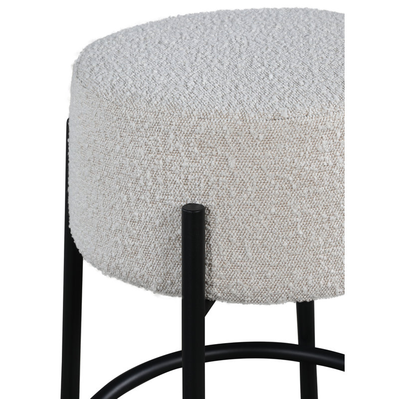 Tabouret de comptoir Avalon, Crème, Tabouret de bar (siège d'une hauteur de 30,4 po)