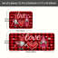 Ensemble de 2 tapis de cuisine à motif de gnome Love