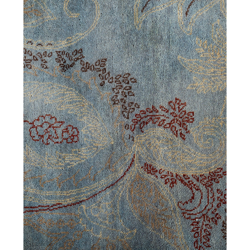 Overdyed One-of-a-Kind 8' 0" X 10' 2" Hand Knotted Area Rug