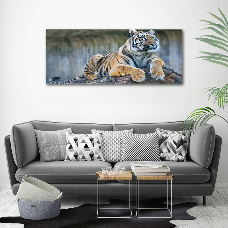 Tiger - No Frame Print on Canvas