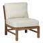 Club Teak Sectional Slipper Chair-83260249-83260274-93646991