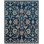 Sovereign Navy Ivory Floral Hand Knotted Wool Area Rug