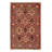 One-of-a-Kind 4'6" X 7' 1950s Area Rug in Beige/Rust