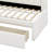 Platform Bed With USB Ports And LED Belt, Upholstered Bed Frame With Trundle, No Box Spring Needed-1007919440-1007919447