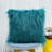 Faux Fur Reversible Throw Pillow-738435779