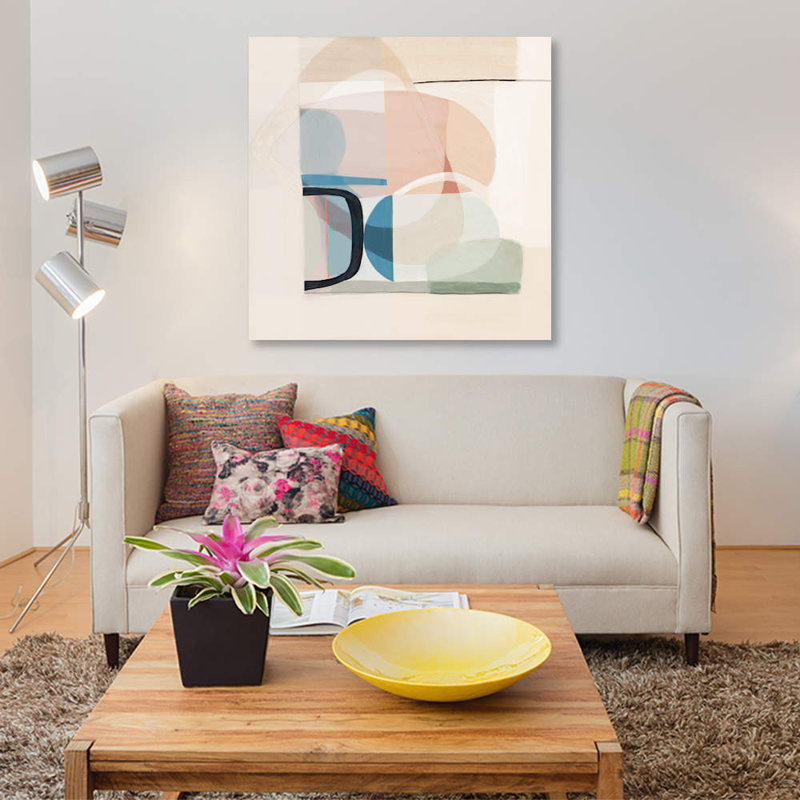 « multiform iii », reproduction d’impression sur toile, H 12 po x l 12 po x P 0,75 po, Toile tendue, Pas de tapis