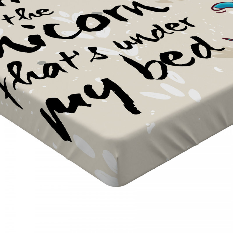 Cartoon Fitted Sheet, Full Fitted Sheet