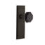 New York Plate with Waldorf Black Door Knob-1623278172
