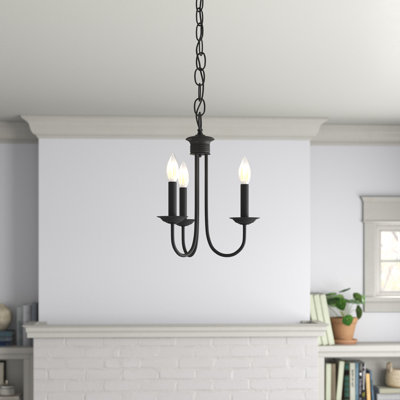 Lustre 3 lumières de style bougie Arunvir