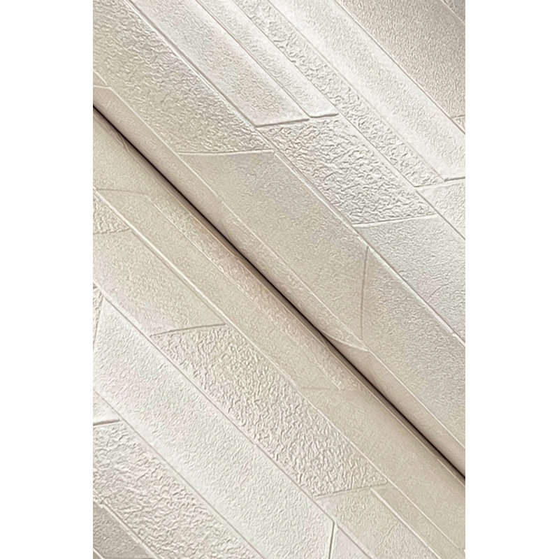 Geometric Wallpaper Roll, Porcelain