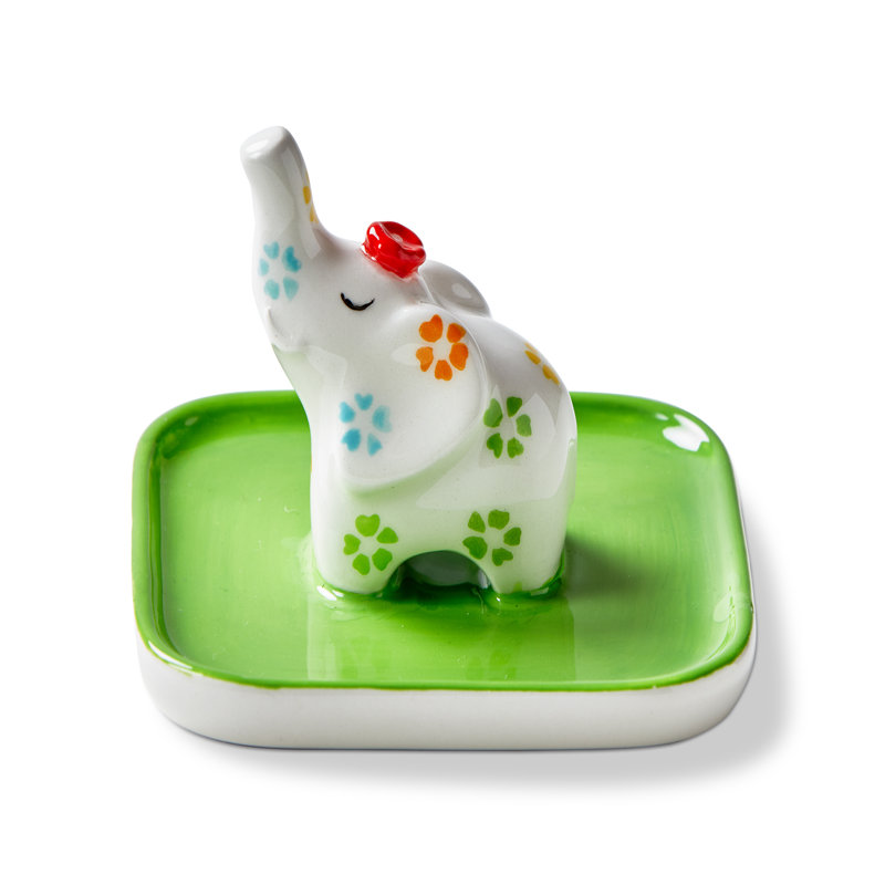 Elephant Ring Holder Multi Earthenware Everyday
