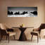 «Dramatic Coastal Silhouettes», art dramatique côtier abstrait serein-1127200831