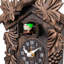 Acctim Hamburg Cuckoo Clock Pendulum Hourly Cuckoo Antique Bronze