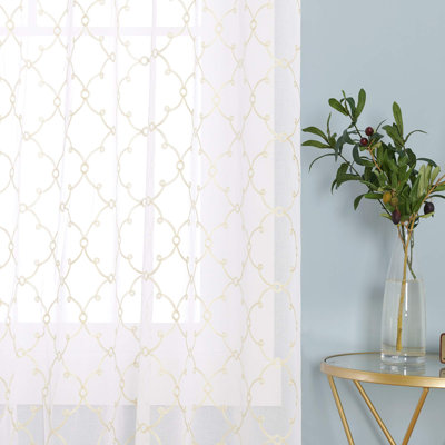 Maldonado Semi Sheer Curtain Pair