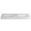 59" Solid Surface Basin, Matte White, Contemporary, Pedestal Long - Term Use, Easy To Fix Up , Quick Get Clean