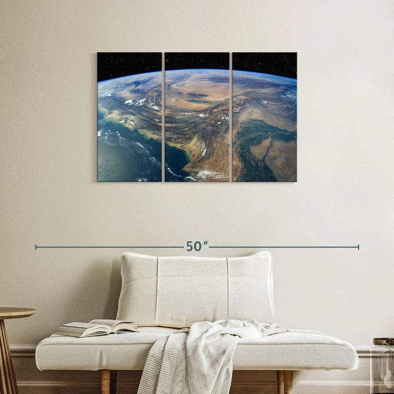 Oberle Earth, 24" H x 38" W