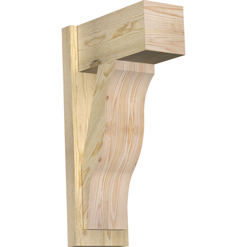 Jeu de blocs Funston, 8" W Douglas Fir (Rough Sawn), P 16 po x H 28 po