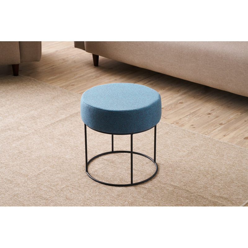 Pouf, Bleu