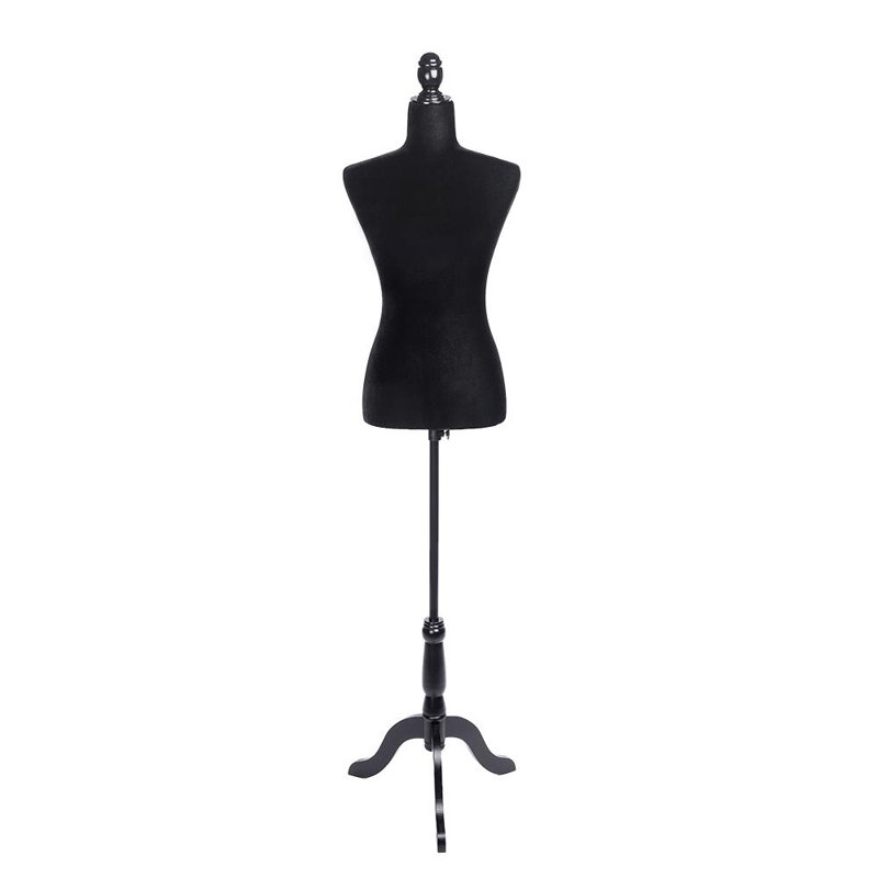 Torse femelle en mousse Lockport, Noir