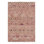Vintage Swedish Rya Rug, Light Pink Scandinavian Diamond Lattice - Rug & Kilim