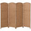 2 Ft. Tall Diamond Weave Fiber Room Divider - Dark Mocha - 8 Panel-764392063-764392056-764392060