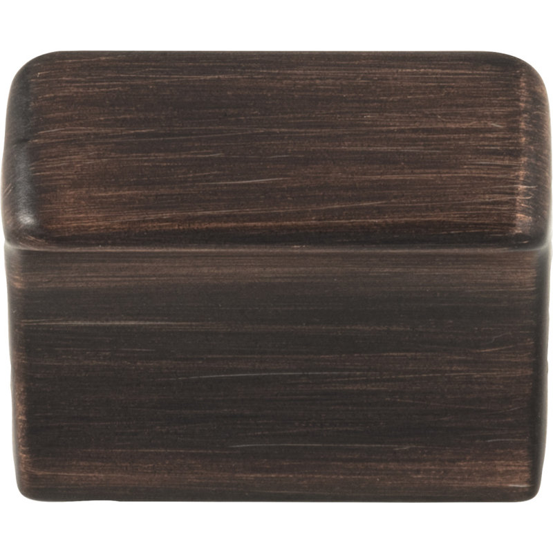 Sullivan Rectangular Knob, Brushed Oil Rubbed Bronze