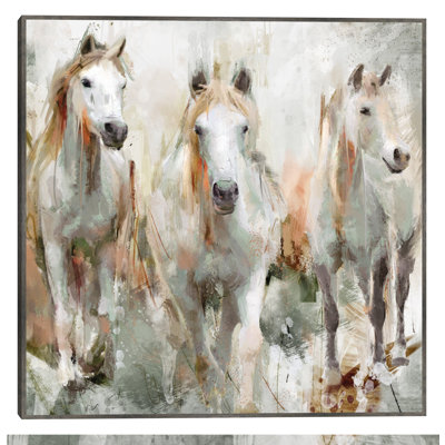 Trifecta by Studio Arts Canvas Art Print
