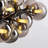 Holmesfield 16 - Light Dimmable Bubble Glass Sputnik Modern Linear Chandelier-1200774542