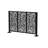 Cafe and Restaurant 3 Panel Office Partition