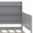 Doralia Wooden Daybed With 3 Drawers, USB Ports And Desk-1113101160-1113101161