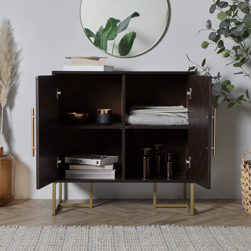 Azahel 2 - Door Rectangle Accent Cabinet