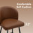 360°swivel Barstool Counter Height Barstools With Back-301039142