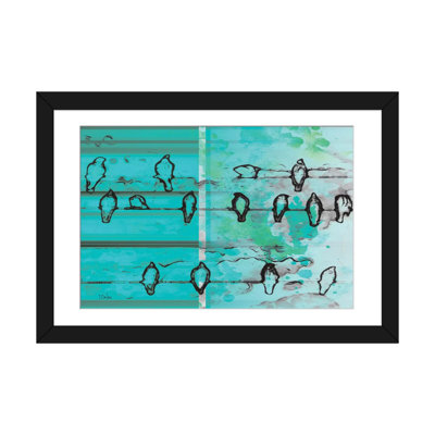 «Blue Magic», impression sur toile tendue