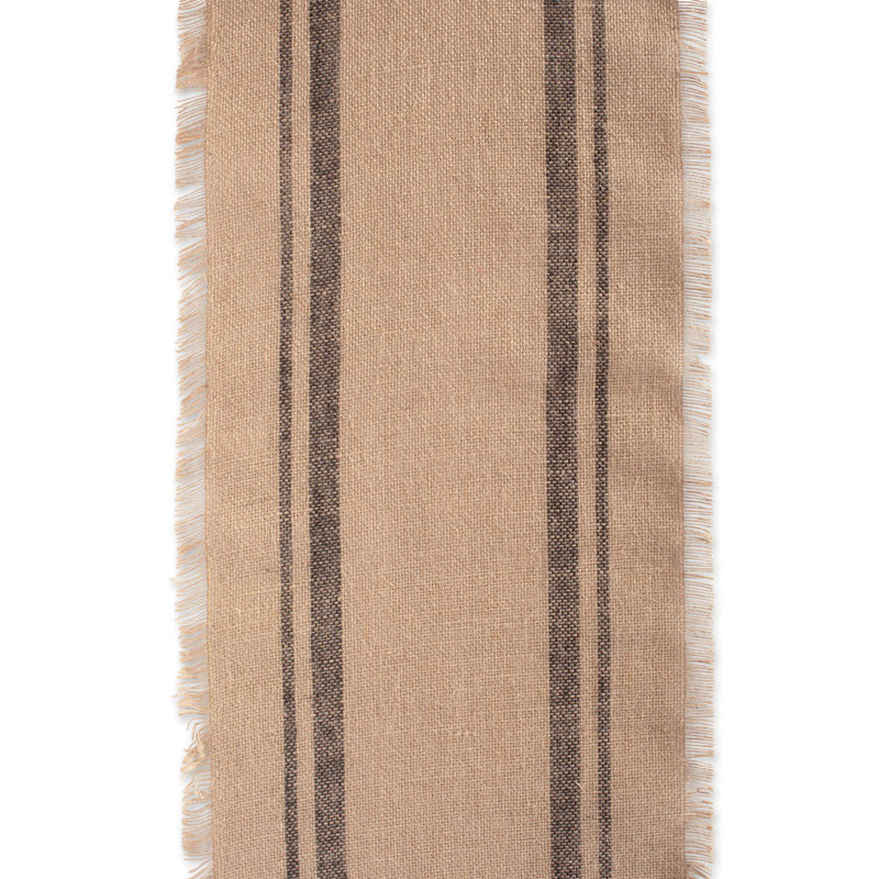 Remy Linen Table Runner, Mineral, 108" L x 14" W